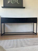 Industrial side table, Huis en Inrichting, Tafels | Sidetables, Ophalen, Gebruikt, 150 tot 200 cm, 25 tot 50 cm
