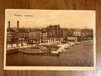 Hamburg. Schepen aan de Jungfernstieg - 1909, Ophalen of Verzenden, Gebruikt, Motorboot, Kaart, Foto of Prent