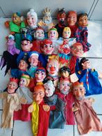 Een prachtige verzameling van 27 vintage poppenkastpoppen., Ophalen of Verzenden, Zo goed als nieuw, Overige typen