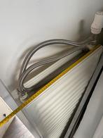 Radiator met flexibele slangen en thermostaatknop, Ophalen, 30 tot 80 cm, Radiator, 60 tot 150 cm