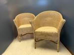 2 rotan stoelen, Tuin en Terras, Ophalen, Zo goed als nieuw, Rotan