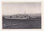 Frans marine Schip - Torpedojager - Le Kersaint, Verzenden, Gebruikt, Kaart, Foto of Prent
