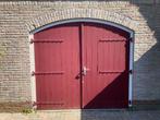 Garage deuren met kozijn, Doe-het-zelf en Verbouw, Deuren en Horren, Ophalen, Gebruikt, Garagedeur, Metaal