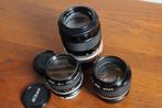 3 nikkor lenzen voor F3 , FM2 , FM3a, Audio, Tv en Foto, Fotografie | Lenzen en Objectieven, Ophalen of Verzenden, Gebruikt, Standaardlens