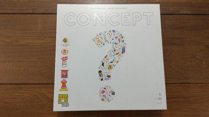 Concept, Hobby en Vrije tijd, Gezelschapsspellen | Bordspellen, Zo goed als nieuw, Ophalen of Verzenden
