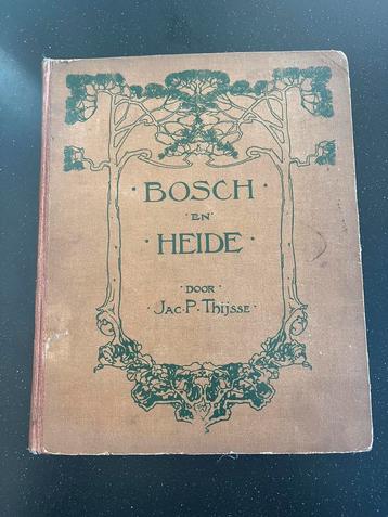 Bosch en heid plaatsjesalbum 1913 Verkade Thijsse €12,50 beschikbaar voor biedingen