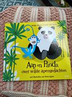 Nieuw! Aap en Panda - Wilde Apengedachten, Ophalen of Verzenden, Zo goed als nieuw, Sonja Gijzen & Inez van Goor, Fictie algemeen