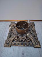 Gouden kerstboomstandaard met belletjes, Ophalen of Verzenden