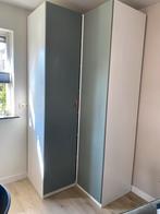 Grote Pax hoekkast blauw/groen, Huis en Inrichting, Kasten | Kledingkasten, Ophalen, Kunststof, Gebruikt, 100 tot 150 cm
