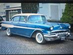 Pontiac Chieftain 1957 v8, Auto's, Oldtimers, Automaat, Achterwielaandrijving, Pontiac, Blauw