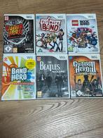 Wii drumstel gitaar games (Guitar Hero) 2 voor 10 euro, Muziek, Ophalen of Verzenden, Zo goed als nieuw, 3 spelers of meer