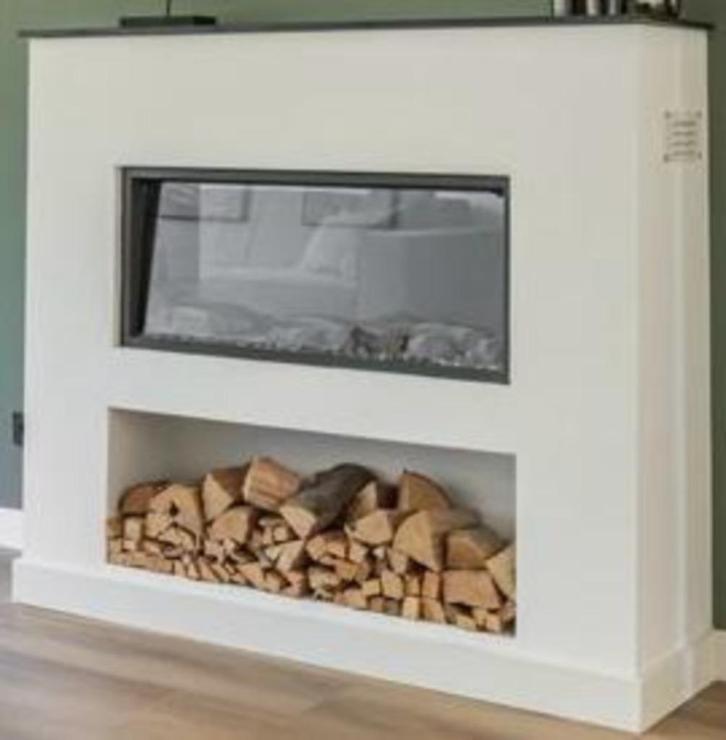 Manor House Dorian inbouwhaard elektrisch, Huis en Inrichting, Haarden, Gebruikt, Elektrische haard, Ophalen