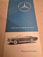 1961 Mercedes 300d 190SL CABRIOLET 300SL vleugeldeur folder, Ophalen of Verzenden, Zo goed als nieuw, Mercedes