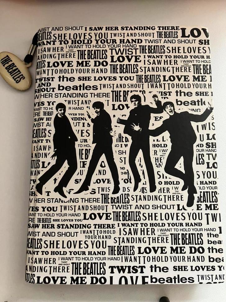 Beatles schrijfboekje ongebruikt, Verzamelen, Muziek, Artiesten en Beroemdheden, Nieuw, Gebruiksvoorwerp, Ophalen of Verzenden