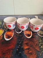 Douwe Egberts kopjes zonder oor, Ophalen of Verzenden, Zo goed als nieuw, Overige stijlen, Kop(pen) en/of Schotel(s)