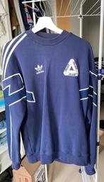 Palace Skateboards x Adidas Indigo Crewneck small, Kleding | Heren, Maat 46 (S) of kleiner, Blauw, Ophalen of Verzenden, Zo goed als nieuw