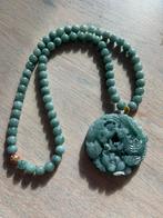 Burma jadite ketting, Ophalen of Verzenden, Zo goed als nieuw, Overige materialen