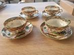 4 kopjes met schoteltjes., Ophalen