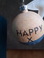 Houten  kerstbal, Diversen, Kerst, Ophalen of Verzenden, Zo goed als nieuw