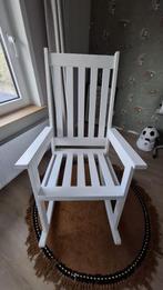Amigos schommelstoel wit, Ophalen, Zo goed als nieuw, Stoel(en)