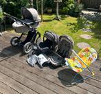 Kinderwagen Buggy Mutsy Evo Grijs Compleet + Joie Autostoel, Ophalen, Gebruikt, Mutsy, Met autostoeltje