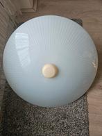 Vinted plafon lamp van glas., Ophalen, Zo goed als nieuw, Glas, Vintage