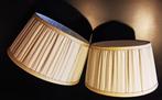Twee Klassieke Engelse Lampenkappen voor een Schemerlamp, Crème, Klassiek / Engels, Rond, Ophalen of Verzenden