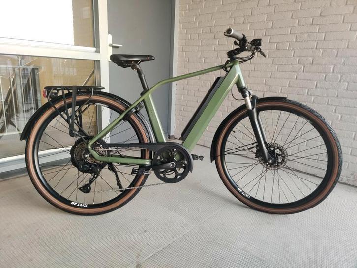 qwic rd10 custom met nieuwe accu !, Fietsen en Brommers, Elektrische fietsen, Gebruikt, Overige merken, 55 tot 59 cm, 50 km per accu of meer