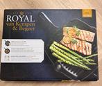 Grillpan koekepan royal van kempen Nieuw!, Ophalen of Verzenden, Nieuw, Gietijzer, Koekenpan of Braadpan