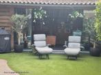 Nozum loungeset, sooty, Tuin en Terras, Tuinsets en Loungesets, Aluminium, Zo goed als nieuw, Loungeset, Stoel