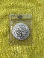 Rwanda 🇷🇼Wildlife Neushoorn 2012., Ophalen of Verzenden, Zilver