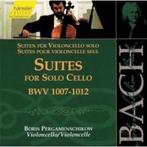 BACH Suites for solo cello 2 - CD PERGAMENSCHIKOW HÄNSSLER, Cd's en Dvd's, Cd's | Klassiek, Kamermuziek, Boxset, Ophalen of Verzenden