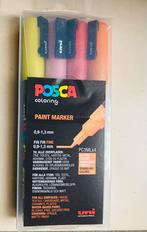 Nieuwe set van 4 Posca glitter stiften acrylmarkers, Hobby en Vrije tijd, Tekenen, Ophalen of Verzenden, Nieuw, Potlood of Stift