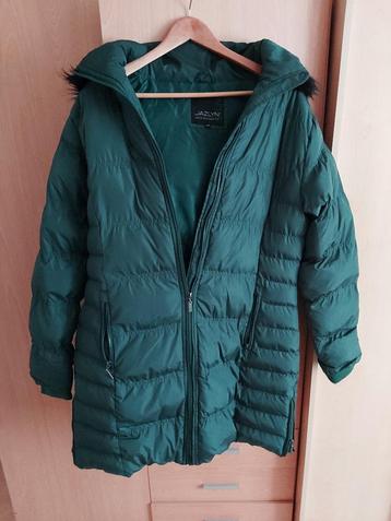 Lange Dames Pufferjas / Winterjas - Jazlyn - Maat 44 (XL)  beschikbaar voor biedingen