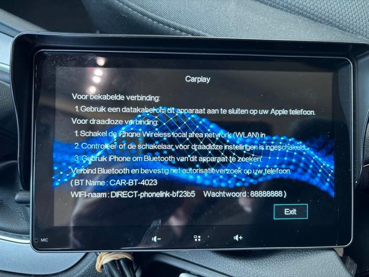 Menzo CarPlay Navigatie Systeem - Zo Goed Als Nieuw, Auto diversen, Autonavigatie, Zo goed als nieuw, Ophalen of Verzenden