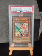 Yugioh Injection Fairy Lily LOD PSA 9, Ophalen of Verzenden, Zo goed als nieuw, Losse kaart, Foil