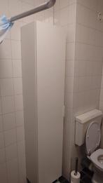 Lange dunne badkamer meubel wit ikea godmorgon hoogglans, Ophalen, (Half)hoge kast, Minder dan 50 cm, Zo goed als nieuw