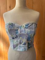 NA-KD Top Maat 36, Kleding | Dames, NA-KD, Blauw, Ophalen of Verzenden, Zo goed als nieuw