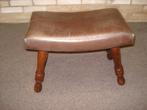 poef  voetenbank    50 x 30 x 37  cm  hoog, Hout, Minder dan 50 cm, Minder dan 50 cm, Ophalen of Verzenden