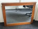 Antieke spiegel - Art Deco - Amsterdamse School, Antiek en Kunst, Ophalen, Rechthoekig, 50 tot 100 cm, Minder dan 100 cm