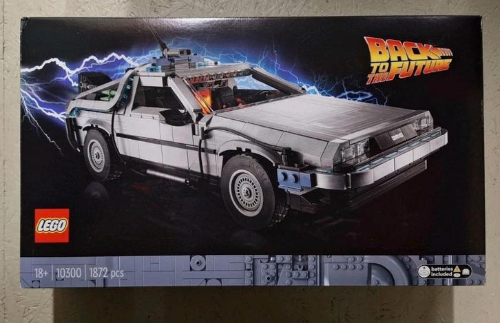 LEGO Back to the Future Tijdmachine (10300) – Nieuw in Doos, Kinderen en Baby's, Speelgoed | Duplo en Lego, Nieuw, Lego, Complete set