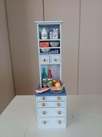 Te koop keukenkast voor het poppenhuis (1:12), Ophalen of Verzenden, Zo goed als nieuw, Poppenhuis