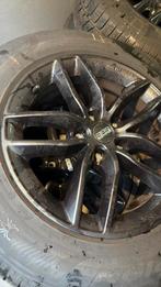 Winterbanden met zwarte aluminum velgen, Auto-onderdelen, Banden en Velgen, Ophalen, Gebruikt, Overige, Banden en Velgen