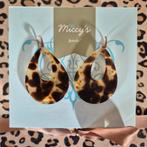 Miccy's Jewelz Resin Oorbellen - Statement!, Overige materialen, Hangers, Bruin, Ophalen of Verzenden