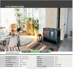 S108 Sabah Luxe Open Haard Kachel + Oven + Gietijzer+ Zwart, Ophalen of Verzenden, Vrijstaand, Hout, Nieuw