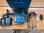 Makita boorhamer DHR243RTJ  met hepa afzuigfilter, Doe-het-zelf en Verbouw, Gereedschap | Boormachines, Ophalen of Verzenden, Zo goed als nieuw