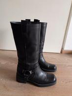 Mooie leren laarzen Notre V kaat 39, Hoge laarzen, Zwart, Ophalen of Verzenden, Zo goed als nieuw