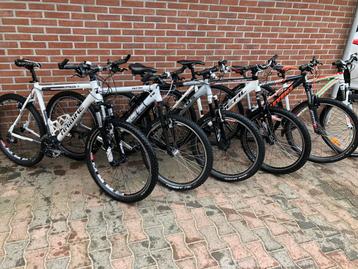 Te koop partij van 6 mountainbike’s  MTB’s in prima staat! beschikbaar voor biedingen