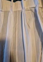 Inbetween gordijnen wit/crème., Huis en Inrichting, Stoffering | Gordijnen en Lamellen, Ophalen, 200 cm of meer, Zo goed als nieuw