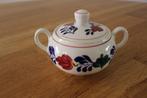 Boerenbont servies suikerpot, Huis en Inrichting, Keuken | Servies, Overige typen, Ophalen of Verzenden, Zo goed als nieuw, Aardewerk
